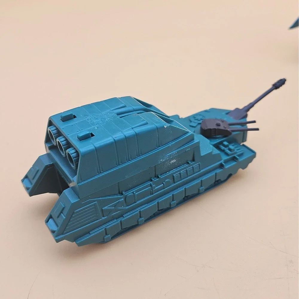 Vtg 1989 Kenner Mega Force Triax Backlash Air Assault Jet & Tank Toy Incomplete